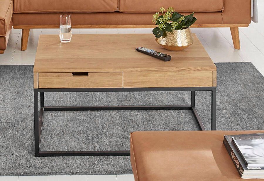 Home affaire Salontafel Rava in 2 afmetingen van massief eiken - Foto 18