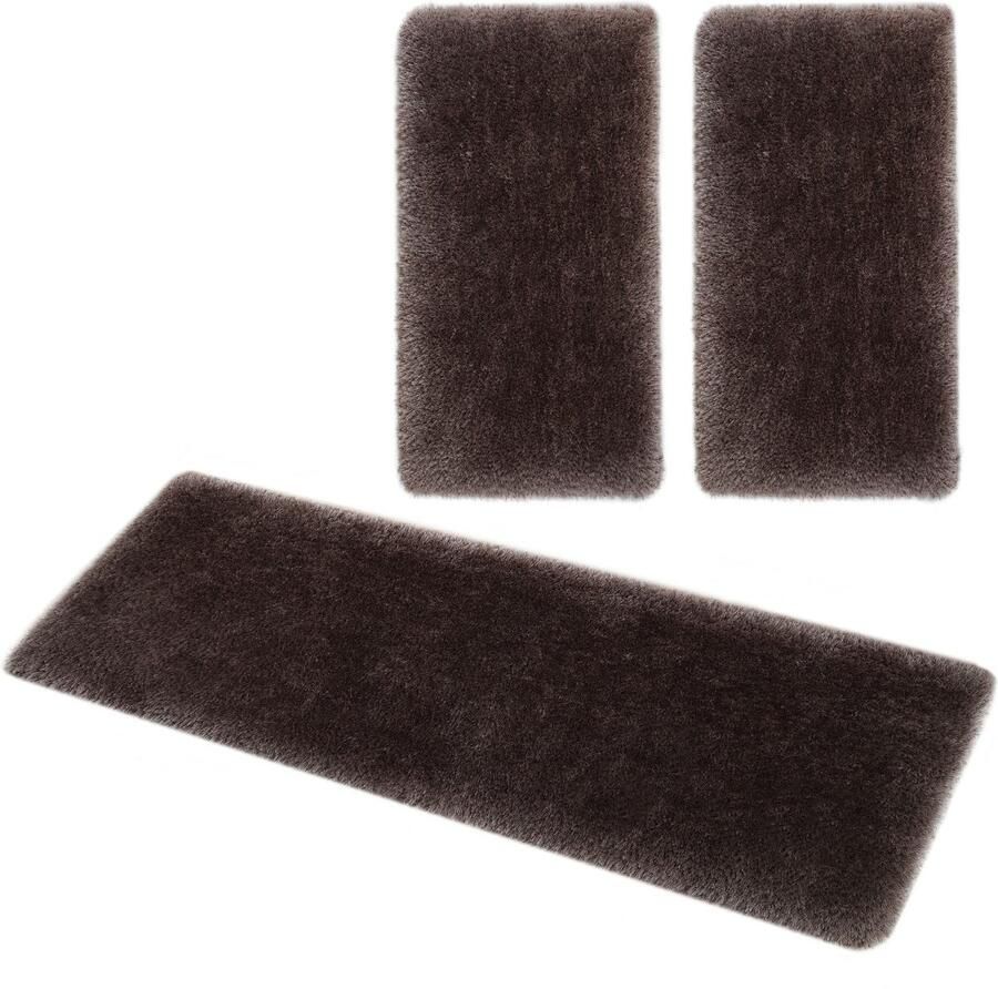 My home Set slaapkamerkleedjes Micro exclusieve tapijt zeer hoge pool zacht door microvezel - Foto 5