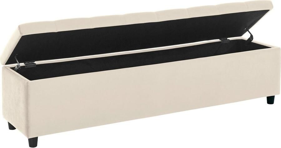 Guido Maria Kretschmer Home&Living Slaapkamerbankje Relaxy gewatteerd met opbergvak - Foto 8