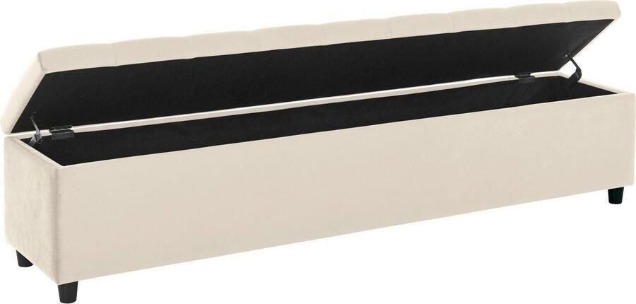 Guido Maria Kretschmer Home&Living Slaapkamerbankje Relaxy gewatteerd met opbergvak - Foto 9