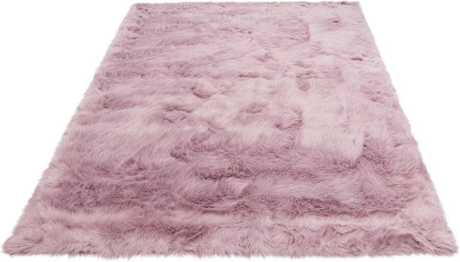 Guido Maria Kretschmer Home&Living Vachtvloerkleed Triana Imitatiebont unikleur vloerkleden voor woonkamer slaapkamer eetkamer - Foto 8