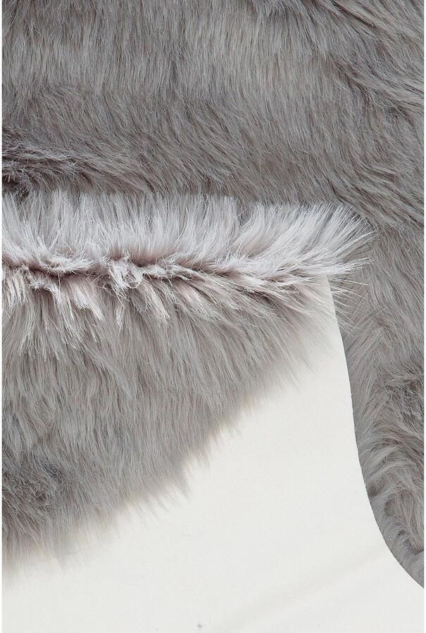 Guido Maria Kretschmer Home&Living Vachtvloerkleed Triana vachtmodel Imitatiebont uni woonkamer slaapkamer eetkamer kinderkamer - Foto 4