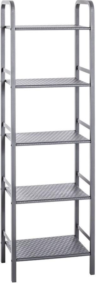 Haku Bijzetrekje 40 x 28 x 137 cm Donkergrijs - Foto 3