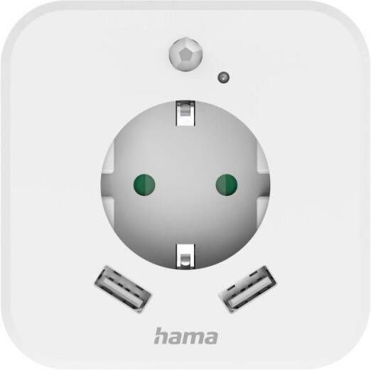 Hama Led-nachtlampje Nachtlamp stopcontact voor baby's kinderen en volwassenen daglicht wit - Foto 1