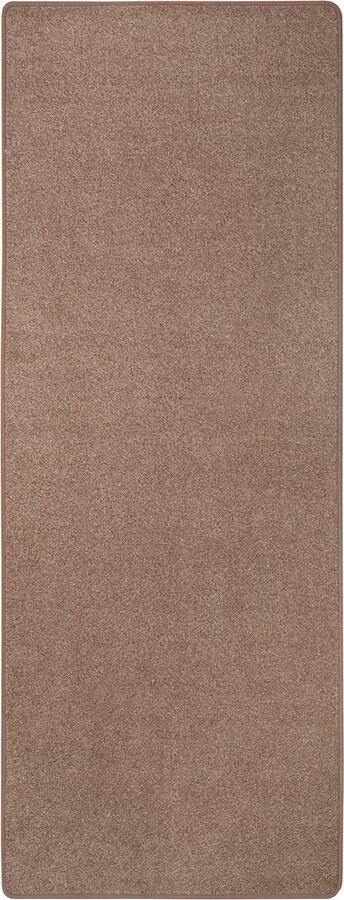 Hanse Home Exclusiv Loper Liberty Uni-gemêleerd duurzaam sterke kleuren rondom gekleurde afwerking - Foto 5