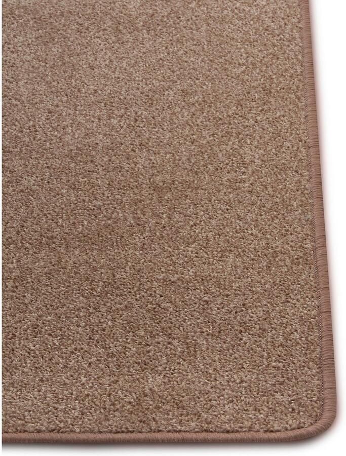 Hanse Home Exclusiv Loper Liberty Uni-gemêleerd duurzaam sterke kleuren rondom gekleurde afwerking - Foto 2