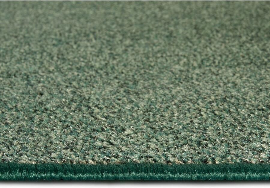 Hanse Home Exclusiv Loper Liberty Uni-gemêleerd duurzaam sterke kleuren rondom gekleurde afwerking - Foto 4