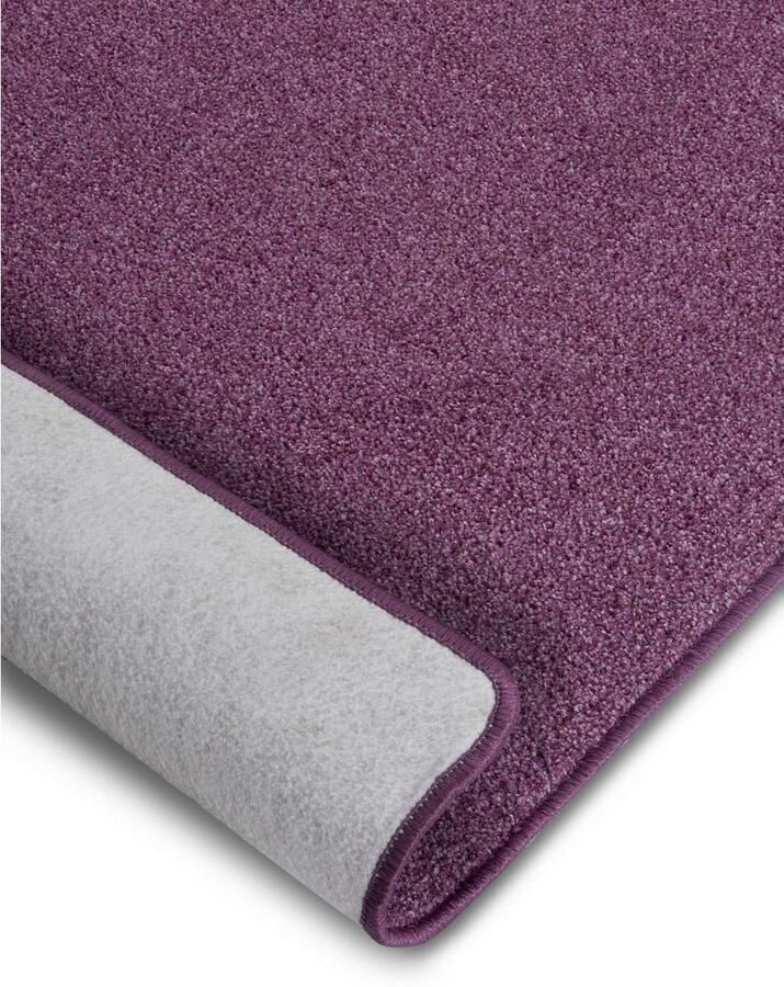 Hanse Home Exclusiv Loper Liberty Uni-gemêleerd duurzaam sterke kleuren rondom gekleurde afwerking - Foto 2