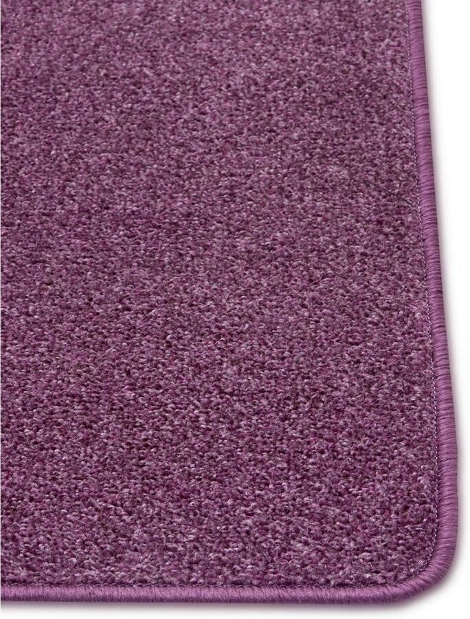 Hanse Home Exclusiv Loper Liberty Uni-gemêleerd duurzaam sterke kleuren rondom gekleurde afwerking - Foto 3