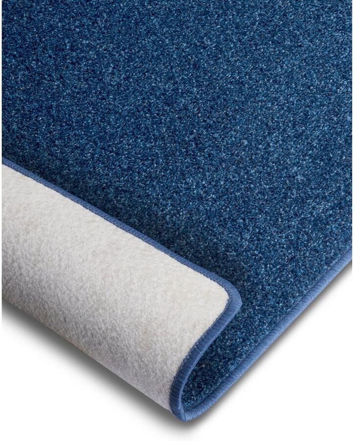 Hanse Home Exclusiv Loper Liberty Uni-gemêleerd duurzaam sterke kleuren rondom gekleurde afwerking - Foto 2