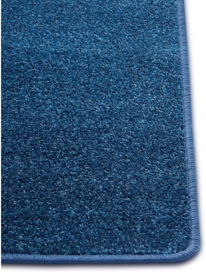 Hanse Home Exclusiv Loper Liberty Uni-gemêleerd duurzaam sterke kleuren rondom gekleurde afwerking - Foto 3