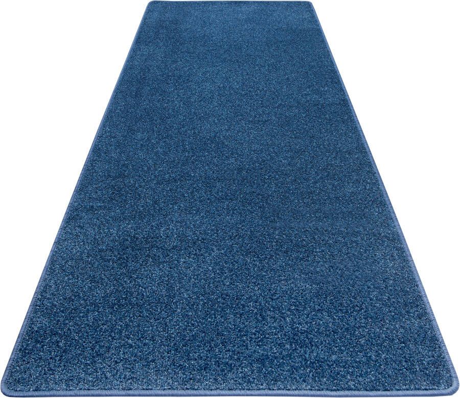 Hanse Home Exclusiv Loper Liberty Unikleuren slijtvast volle kleuren afhechting mêlee