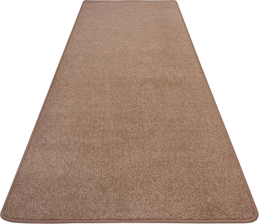 Hanse Home Exclusiv Loper Liberty Unikleuren slijtvast volle kleuren afhechting mêlee