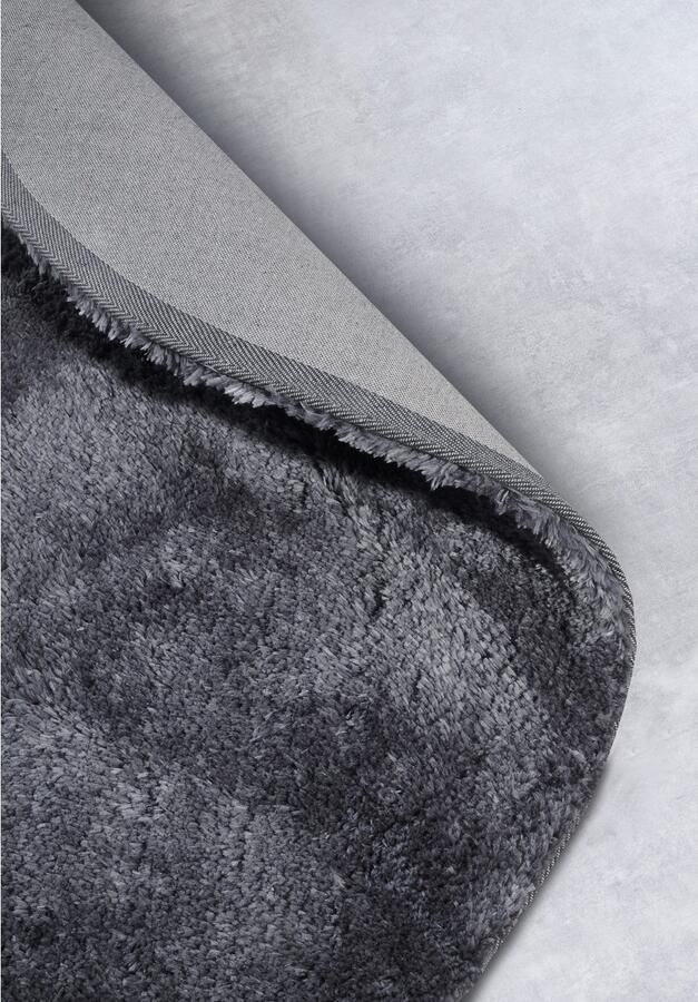 HANSE Home Hoogpolig vloerkleed Olaf Lange pool shaggy effen pluizig zacht glanzend modern effen - Foto 7