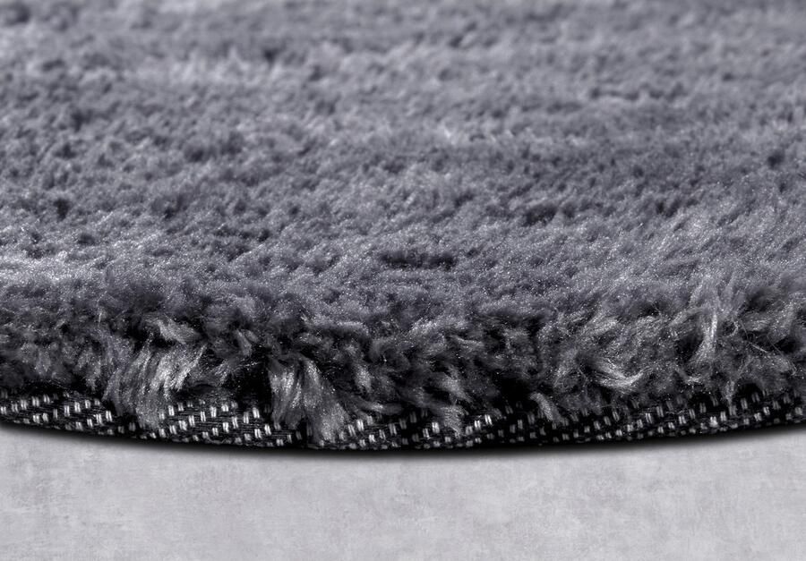 HANSE Home Hoogpolig vloerkleed Olaf Lange pool shaggy effen pluizig zacht glanzend modern effen - Foto 8