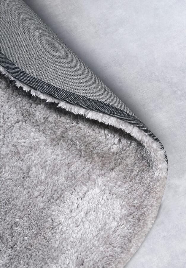 HANSE Home Hoogpolig vloerkleed Olaf Lange pool shaggy effen pluizig zacht glanzend modern effen - Foto 6