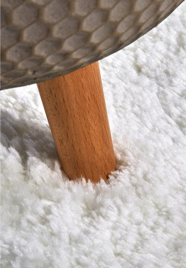 HANSE Home Hoogpolig vloerkleed Olaf Lange pool shaggy effen pluizig zacht glanzend modern effen - Foto 6