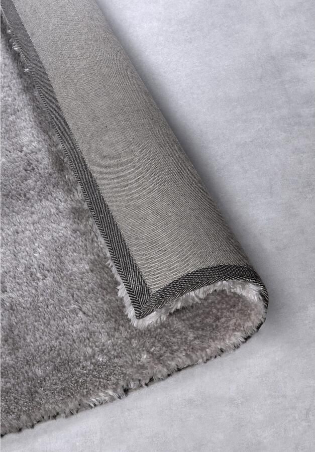 HANSE Home Hoogpolig vloerkleed Olaf Lange pool shaggy effen pluizig zacht glanzend modern effen - Foto 5