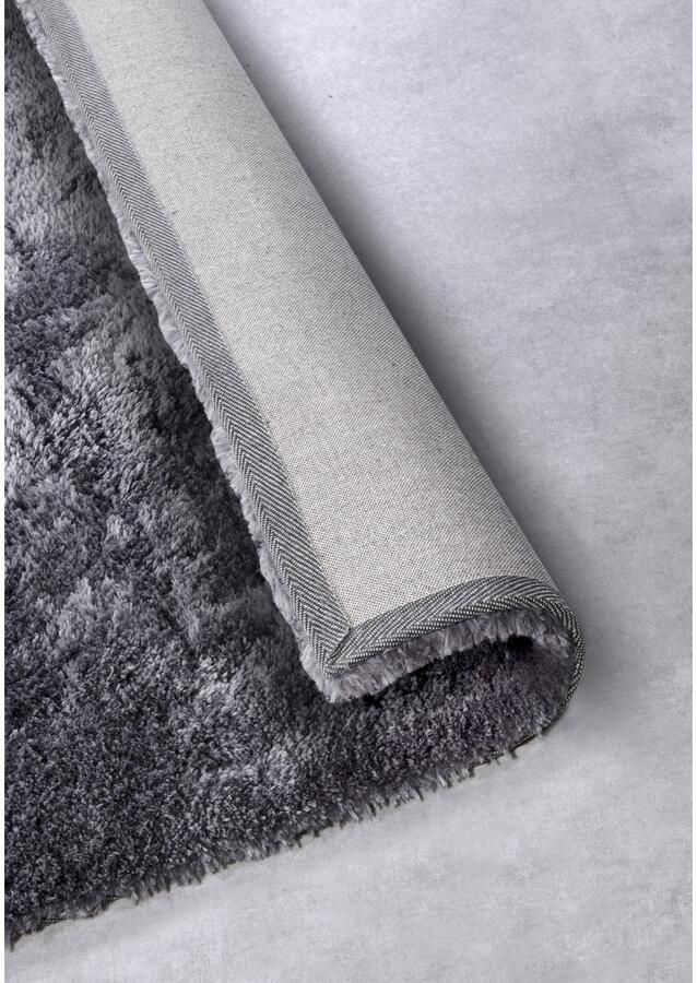 HANSE Home Hoogpolig vloerkleed Olaf Lange pool shaggy effen pluizig zacht glanzend modern effen - Foto 3