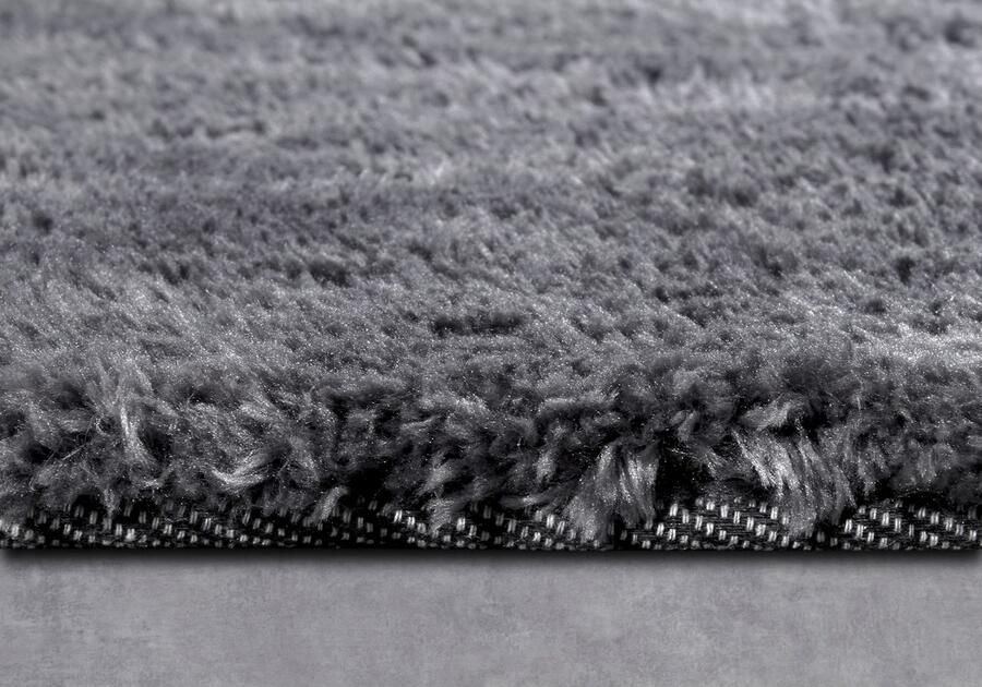 HANSE Home Hoogpolig vloerkleed Olaf Lange pool shaggy effen pluizig zacht glanzend modern effen - Foto 5
