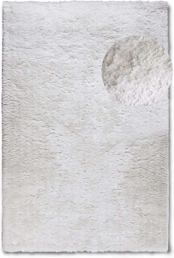 HANSE Home Hoogpolig vloerkleed Olaf Lange pool shaggy effen pluizig zacht glanzend modern effen - Foto 8