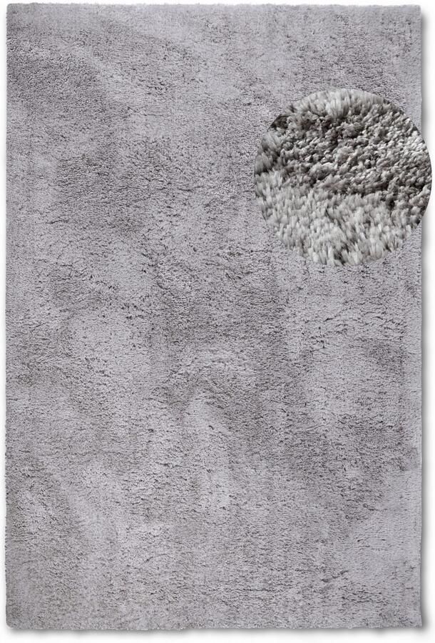 HANSE Home Hoogpolig vloerkleed Olaf Lange pool shaggy effen pluizig zacht glanzend modern effen - Foto 10