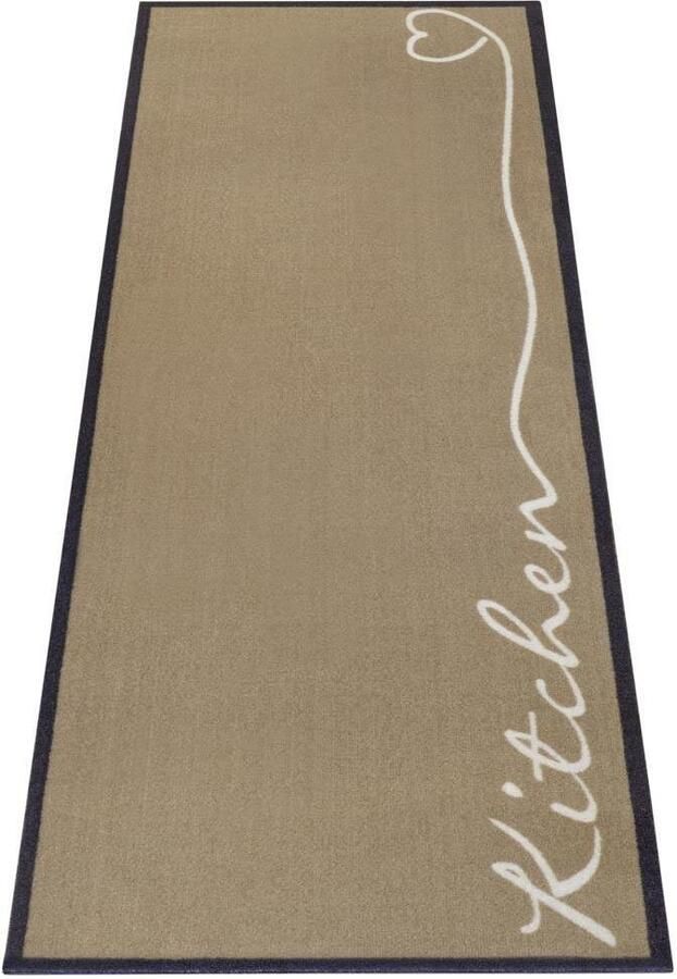 HANSE Home Keukenloper Kitchen hart Loper antislip keukenkleed keuken vloerkleed gemakkelijk in onderhoud - Foto 5