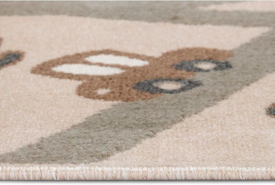 HANSE Home Kindervloerkleed Adventures Animal Park Speeltapijt stevig kinderkamer kortpolig speelondergrond - Foto 4