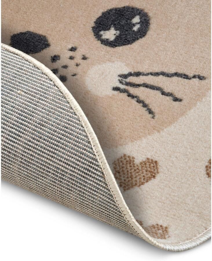 HANSE Home Kindervloerkleed Adventures Cat Speeltapijt stevig kinderkamer kortpolig speelondergrond - Foto 2