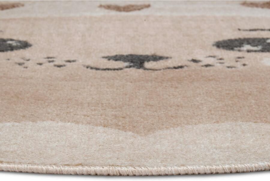 HANSE Home Kindervloerkleed Adventures Cat Speeltapijt stevig kinderkamer kortpolig speelondergrond - Foto 4
