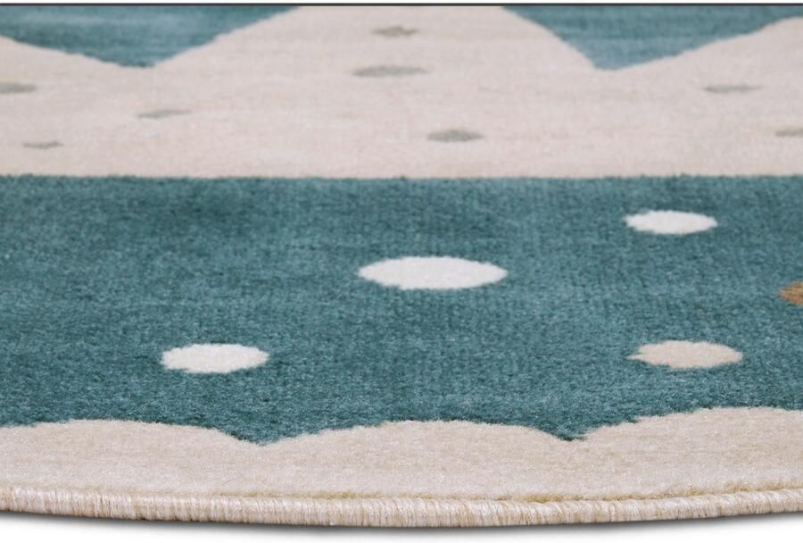 HANSE Home Kindervloerkleed Adventures Crown Speeltapijt stevig kinderkamer kortpolig speelondergrond - Foto 4