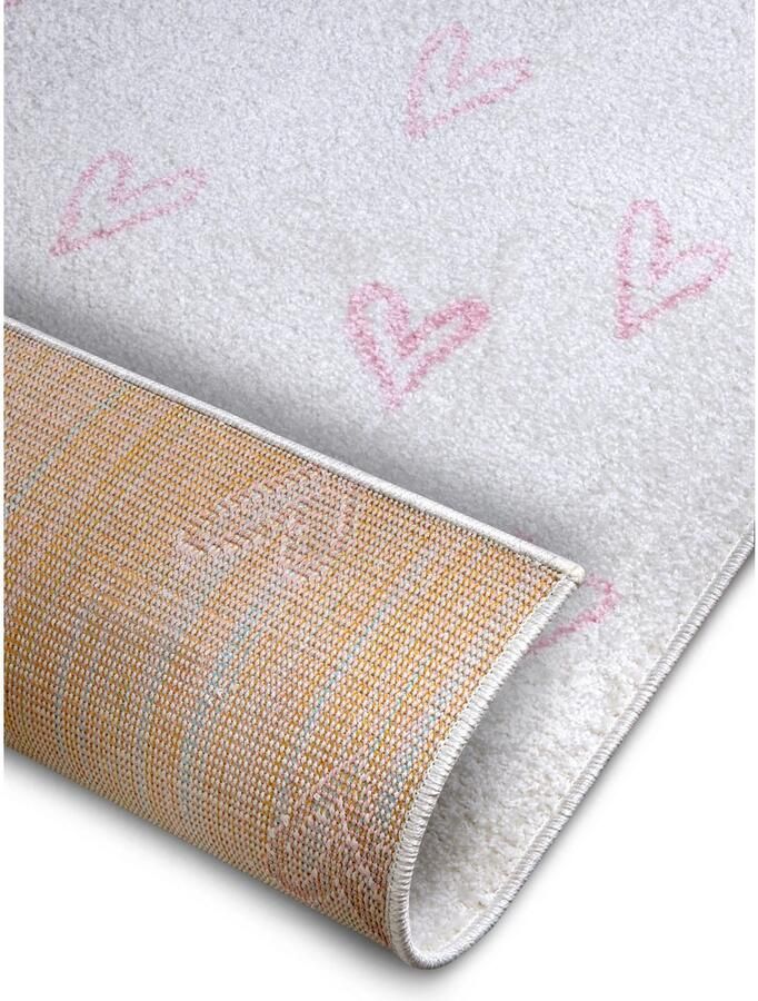 HANSE Home Kindervloerkleed Adventures Hearts Speeltapijt stevig kinderkamer kortpolig speelondergrond - Foto 2