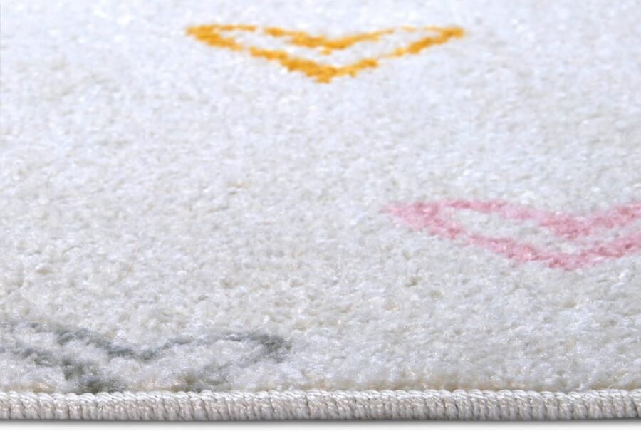 HANSE Home Kindervloerkleed Adventures Hearts Speeltapijt stevig kinderkamer kortpolig speelondergrond - Foto 4