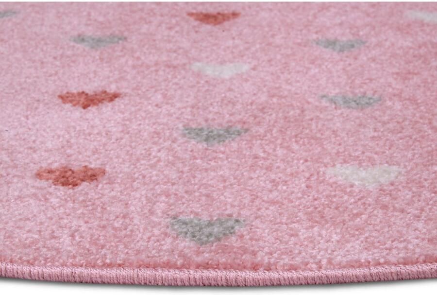 HANSE Home Kindervloerkleed Adventures Little Hearts Speeltapijt stevig kinderkamer kortpolig speelondergrond - Foto 4