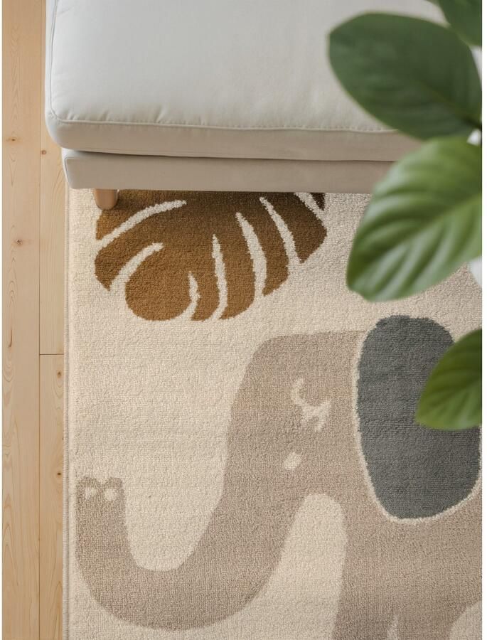 HANSE Home Kindervloerkleed Animal Safari Speeltapijt stevig kinderkamer kortpolig speelondergrond - Foto 3