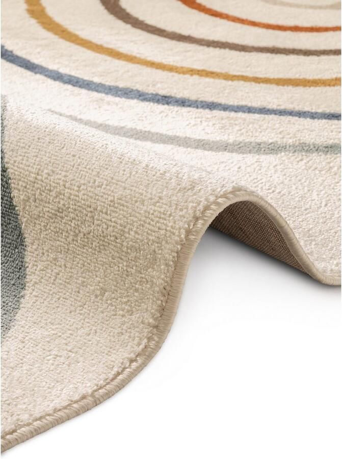 HANSE Home Kindervloerkleed Double Rainbow Speeltapijt stevig kinderkamer kortpolig speelondergrond - Foto 2