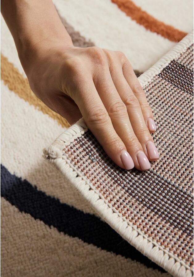 HANSE Home Kindervloerkleed Double Rainbow Speeltapijt stevig kinderkamer kortpolig speelondergrond - Foto 5