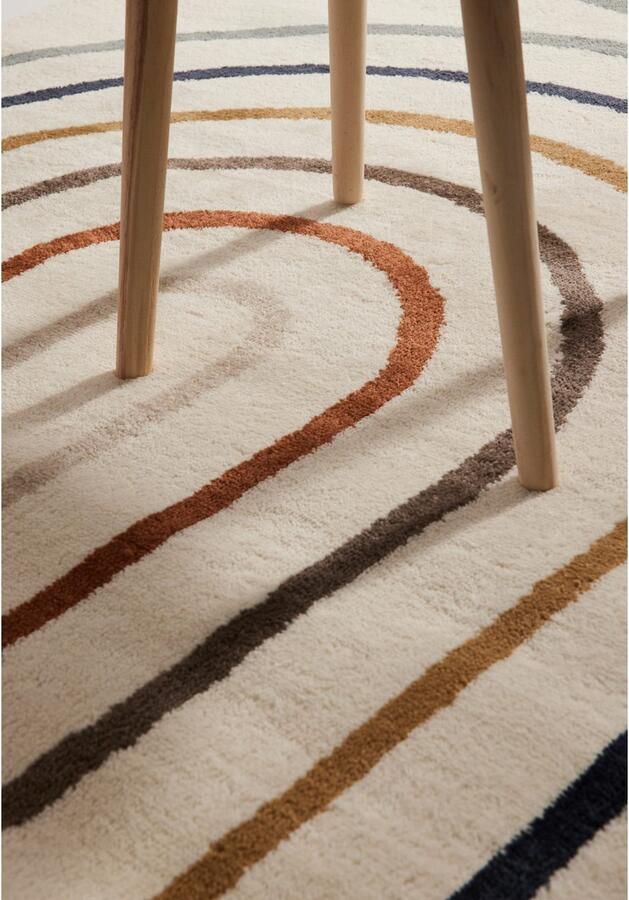 HANSE Home Kindervloerkleed Double Rainbow Speeltapijt stevig kinderkamer kortpolig speelondergrond - Foto 7