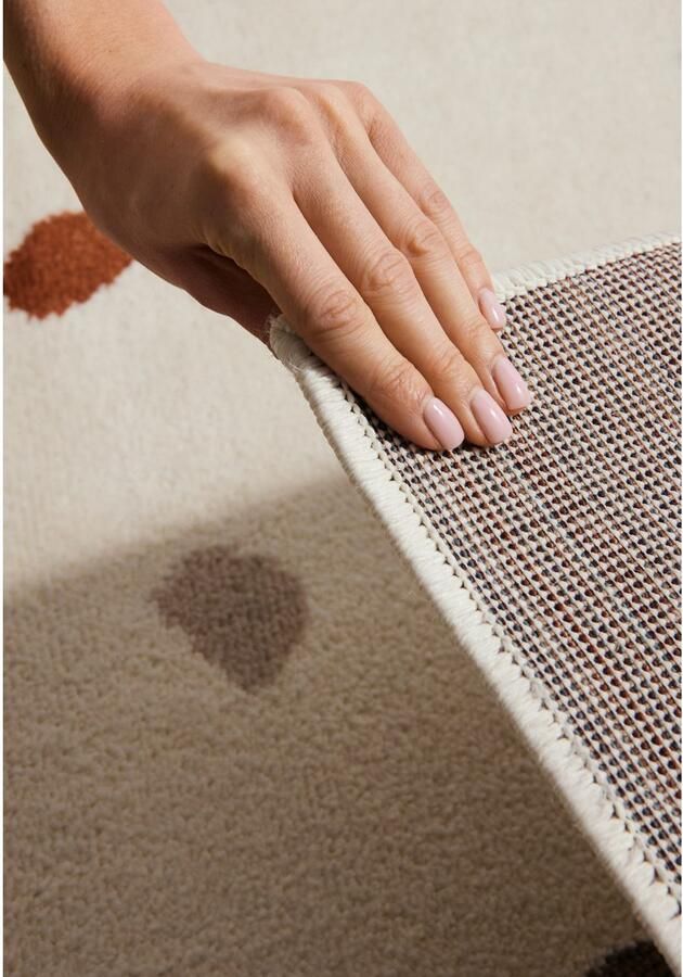 HANSE Home Kindervloerkleed Funny stippen Speeltapijt stevig kinderkamer kortpolig speelondergrond - Foto 4