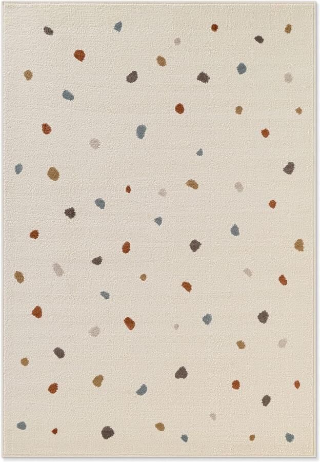 HANSE Home Kindervloerkleed Funny stippen Speeltapijt stevig kinderkamer kortpolig speelondergrond - Foto 8