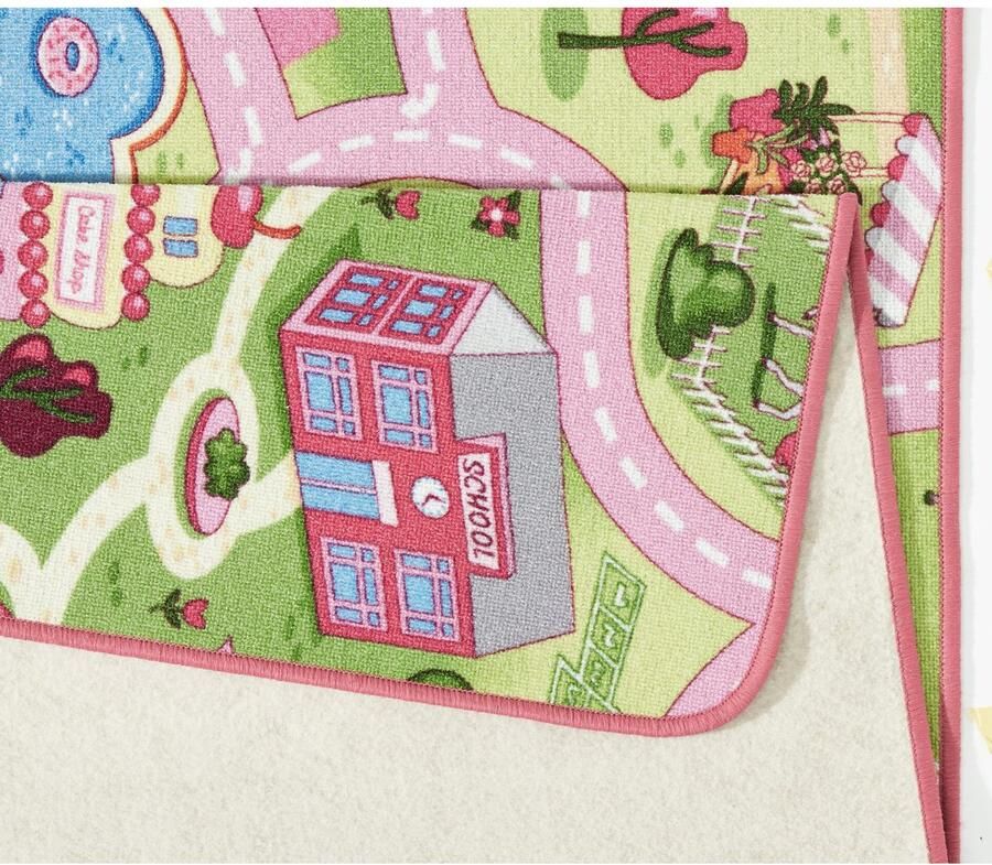 HANSE Home Kindervloerkleed Sweettown Korte pool straten-speelkleed speelmat kinderkamer - Foto 2