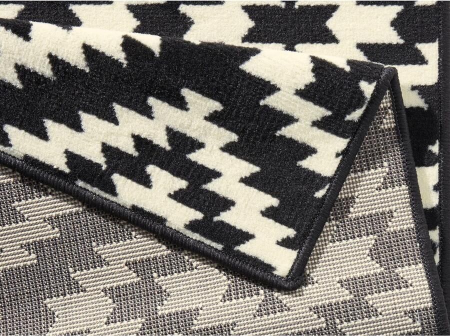 HANSE Home Loper Nordic Korte pool ruit vloerkleed zacht eetkamer kinderkamer hal modern - Foto 5