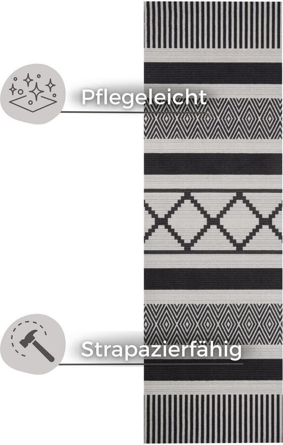 HANSE Home Loper Urban Loper antislip keukenkleed keuken vloerkleed gemakkelijk in onderhoud hal - Foto 3