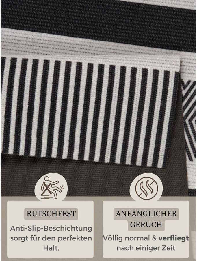 HANSE Home Loper Urban Loper antislip keukenkleed keuken vloerkleed gemakkelijk in onderhoud hal
