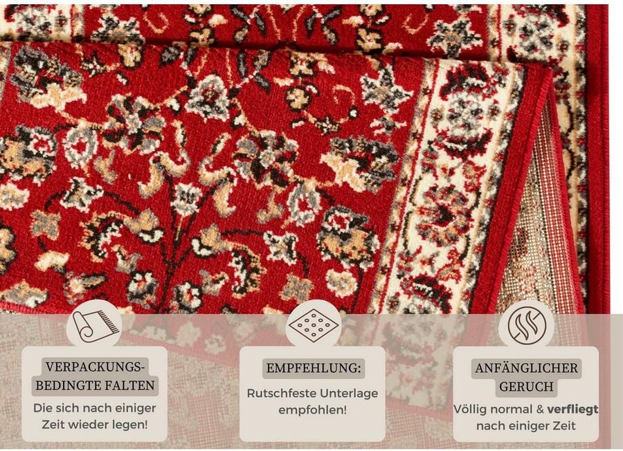 HANSE Home Loper Vintage Tapijtloper korte pool Orient vintage retro gang slaapkamer - Foto 3