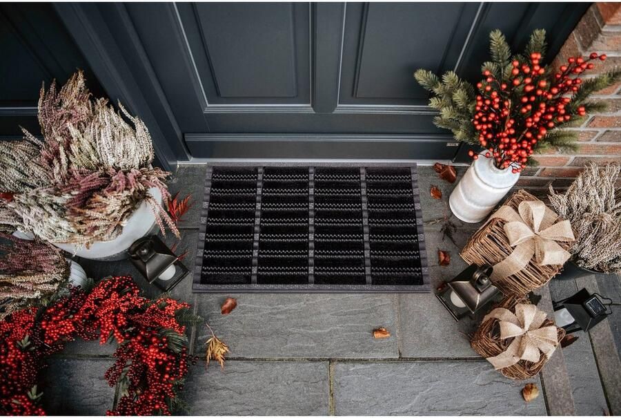 HANSE Home Mat Vuilopvangmat Brushes Mat deurmat Kokos rubber vuilafstotende mat buiten antislip binnen kokosmat - Foto 4