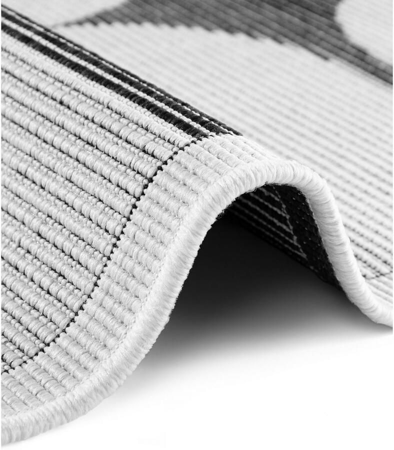 HANSE Home Outdoorkleed Bowen omkeerbaar tapijt Binnen en buiten platweefsel weerbestendig onderhoudsvriendelijk robuust - Foto 2