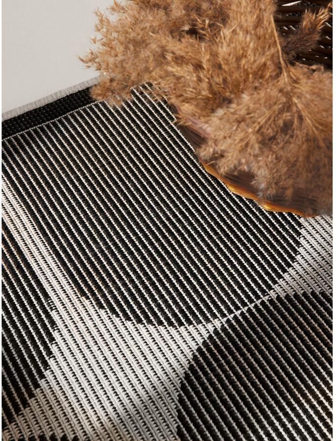 HANSE Home Outdoorkleed Bowen omkeerbaar tapijt Loper binnen en buiten platweefsel weerbestendig onderhoudsvriendelijk robuust - Foto 4