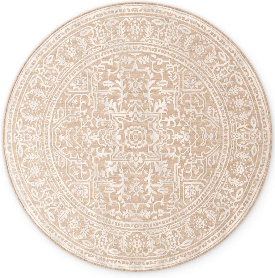 HANSE Home Outdoorkleed Kona omkeerbaar tapijt Binnen en buiten platweefsel weerbestendig onderhoudsvriendelijk robuust