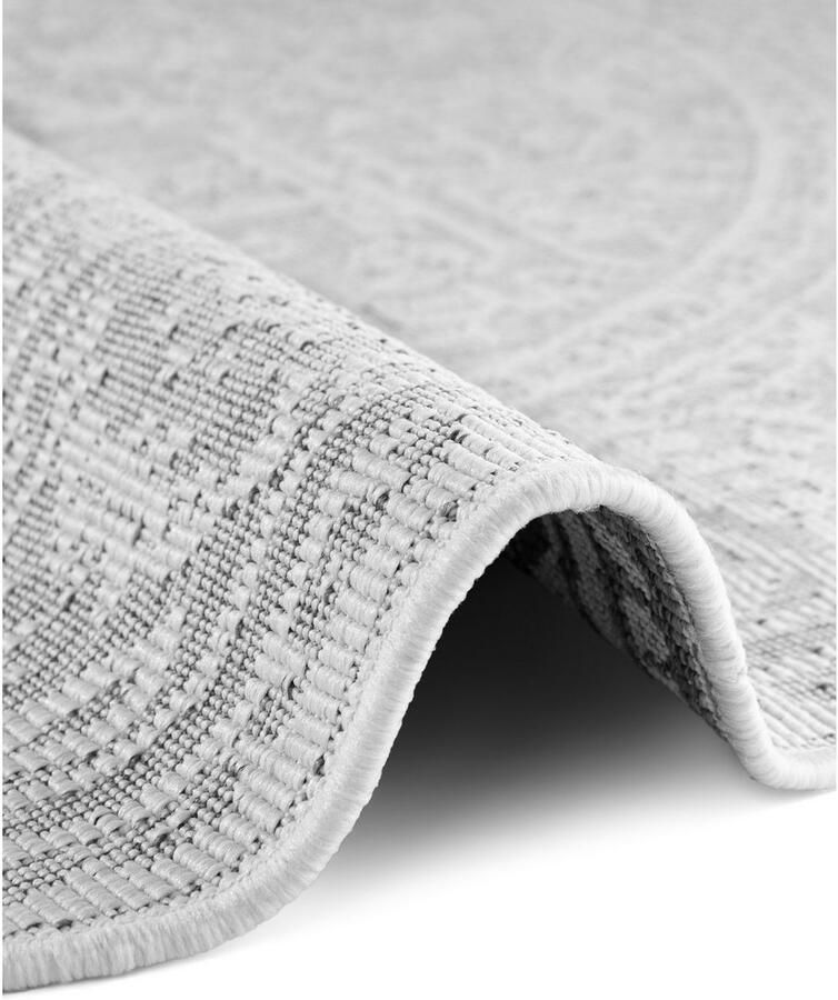 HANSE Home Outdoorkleed Kona omkeerbaar tapijt Binnen en buiten platweefsel weerbestendig onderhoudsvriendelijk robuust - Foto 2